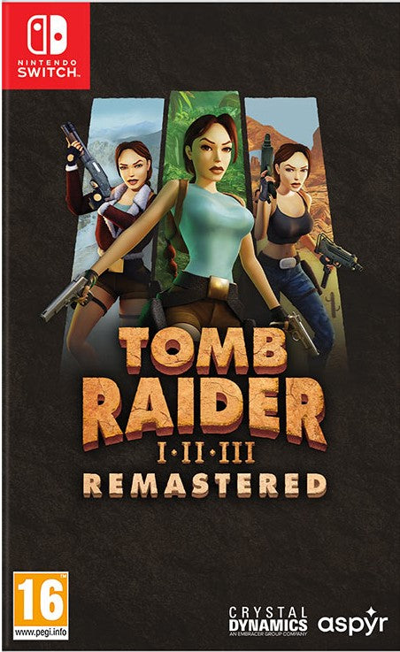 Tomb Raider I-Ii-Iii Remastered Switch UK Tomb Raider I-Ii-Iii Remastered Switch UK